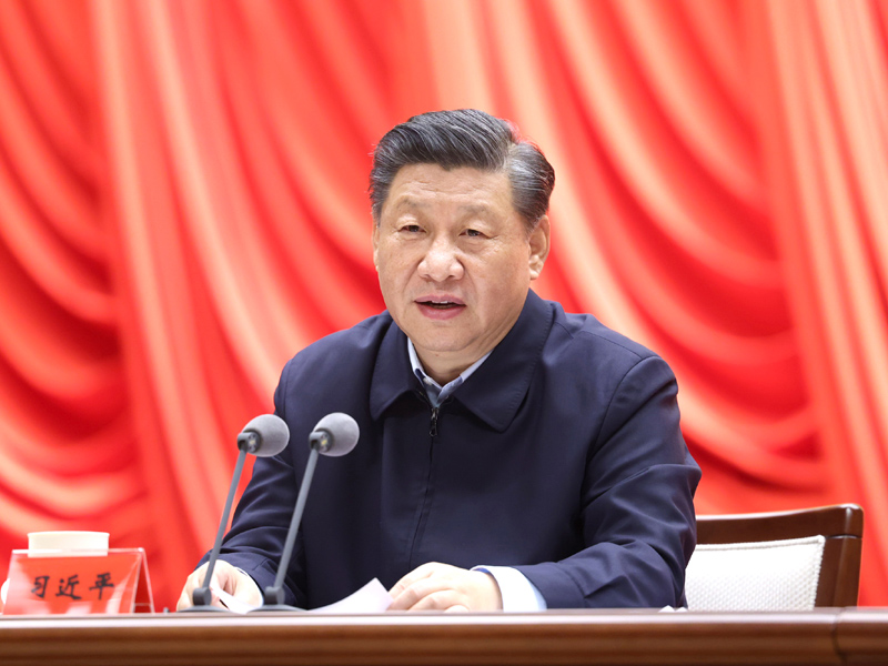 　　3月1日，2021年春季學(xué)期中央黨校（國(guó)家行政學(xué)院）中青年干部培訓(xùn)班在中央黨校開(kāi)班。中共中央總書(shū)記、國(guó)家主席、中央軍委主席習(xí)近平在開(kāi)班式上發(fā)表重要講話。新華社記者 王曄 攝